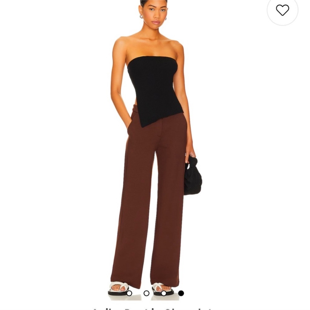 NWT SNDYS Anika Pants in Chocolate Brown